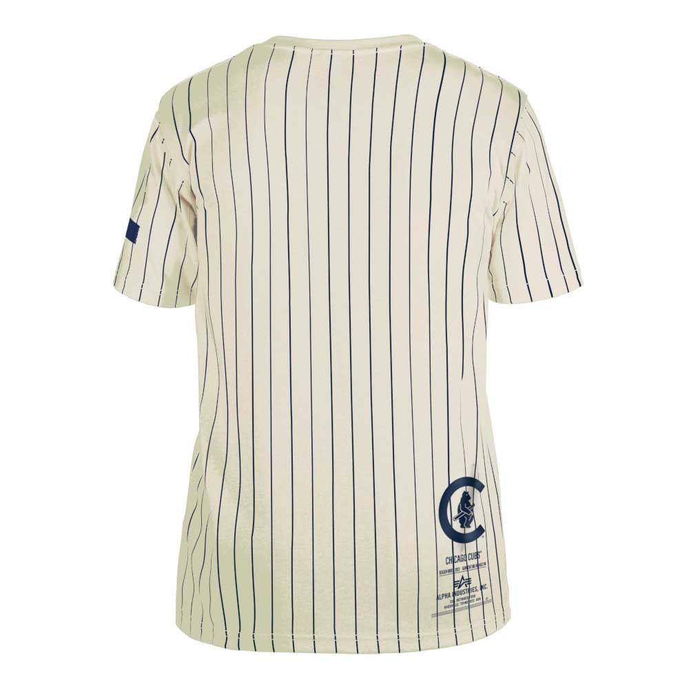 Chicago Cubs Pinstripe Tee, 1914 Cooperstown Tee