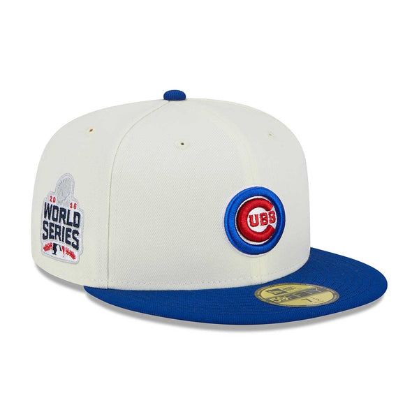 Chicago Cubs Bullseye Retro 2016 World Series 59FIFTY Fitted Cap
