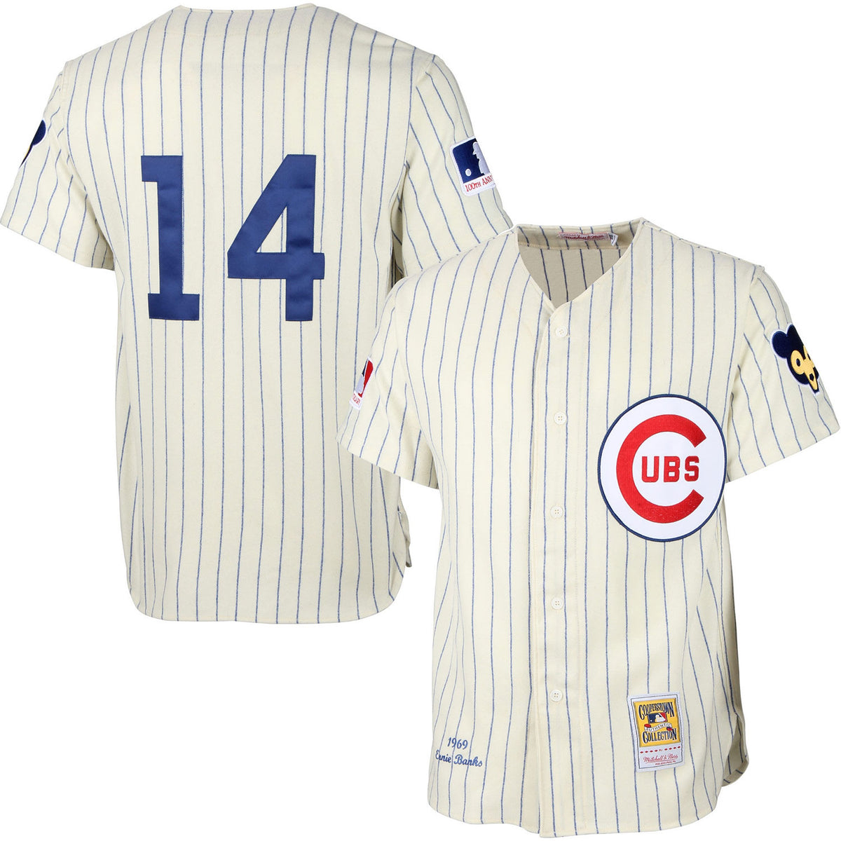 Men’s Mitchell & Ness Authentic Chicago Cubs Jersey S