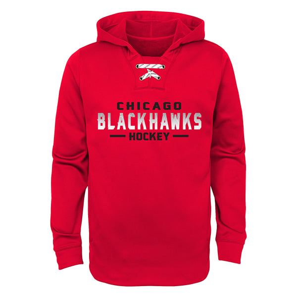 Chicago Blackhawks Youth Recruit Hooded Sweatshirt