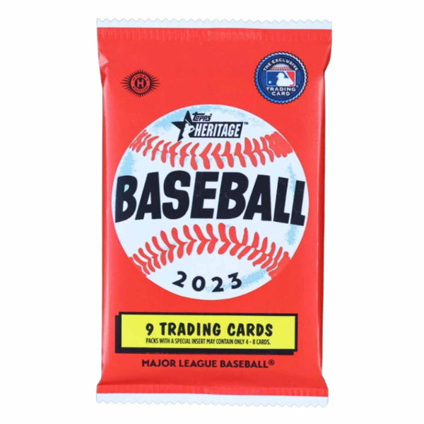2023 Topps Heritage Baseball Cards Pack