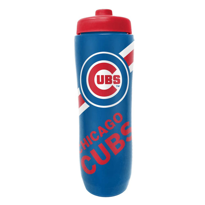 Chicago Cubs Squeezy Water Bottle Wrigleyville Sports