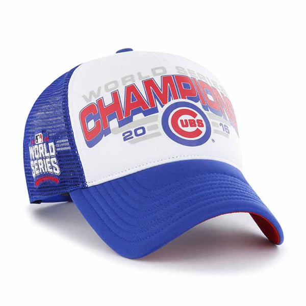 Chicago Cubs Offside World Series Foam Trucker Cap