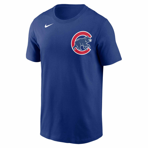 Chicago Cubs Nico Hoerner Nike Name & Number T-Shirt