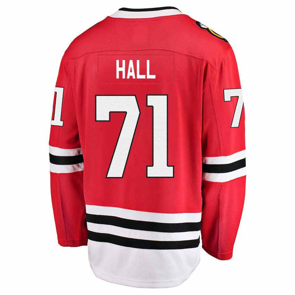 Fanatics Chicago Blackhawks Taylor Hall Home Breakaway Jersey w/ Authentic Lettering X-Small