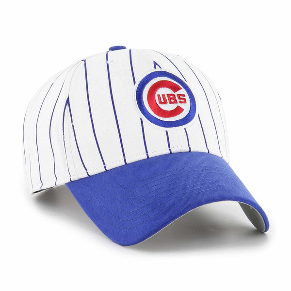 Chicago Cubs Pinstripe Two Tone MVP Adjustable Cap