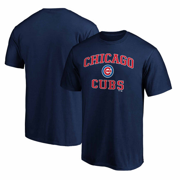 Chicago Cubs Navy Heart and Soul T Shirt