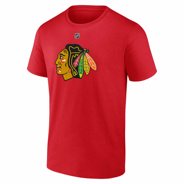 Chicago Blackhawks Connor Bedard Red Player Name & Number T-Shirt