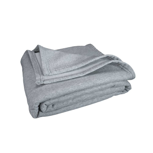 Wrigley Field Established 84 x 54 Heather Grey Sweatshirt Blanket Wrigleyville Sports