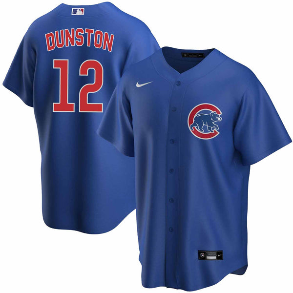 Chicago Cubs Shawon Dunston Nike Alternate Replica Jersey With Authentic Lettering