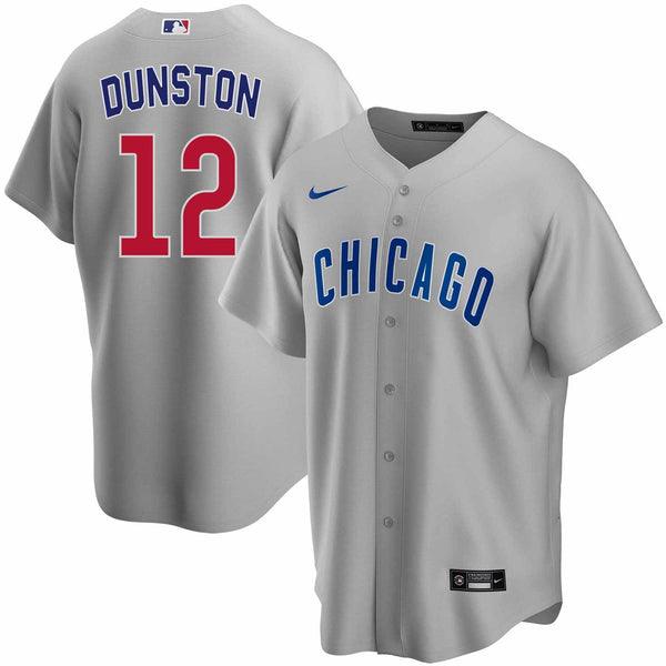 Chicago Cubs Shawon Dunston Nike Road Replica Jersey With Authentic Lettering