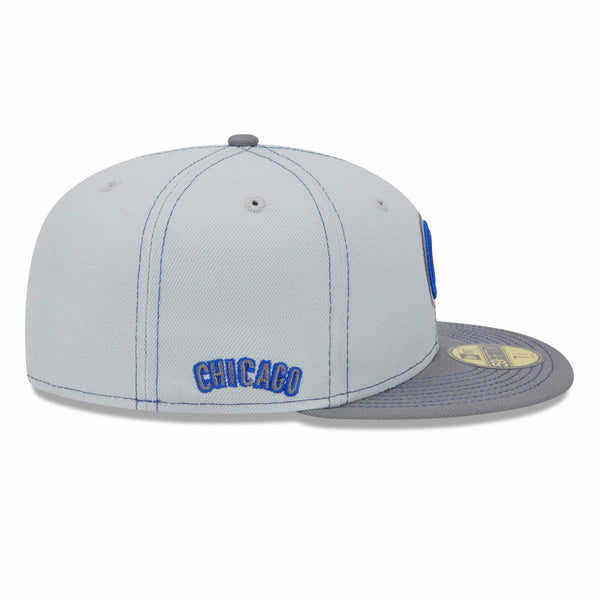 Chicago Cubs GrayPOP 59FIFTY Fitted Cap
