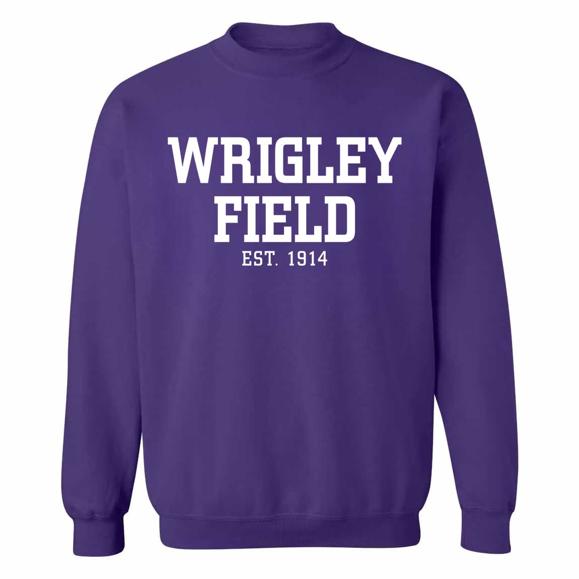 1914 Vintage Wrigley Field Sweatshirt Wrigley Field 1914