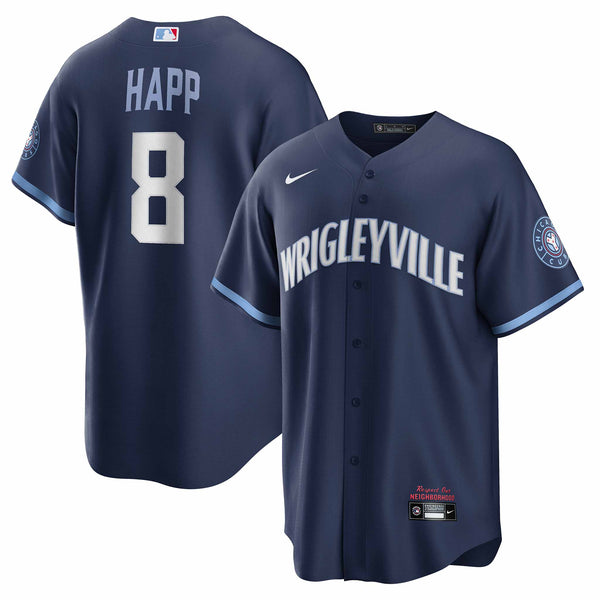 Chicago Cubs Nike Ian Happ City Connect Replica Jersey