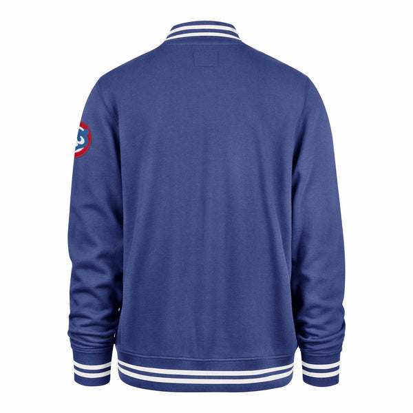 Chicago Cubs Jetty Blue Wax Pack Pro Camden Track Jacket