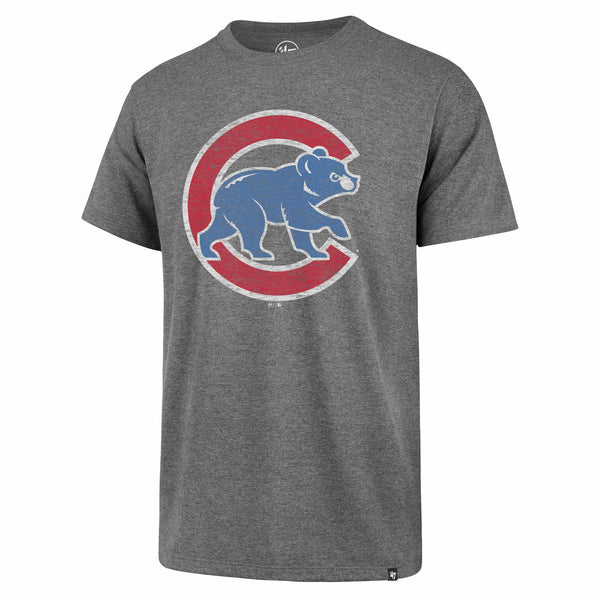 Chicago Cubs Grey Walking Bear Franklin T Shirt