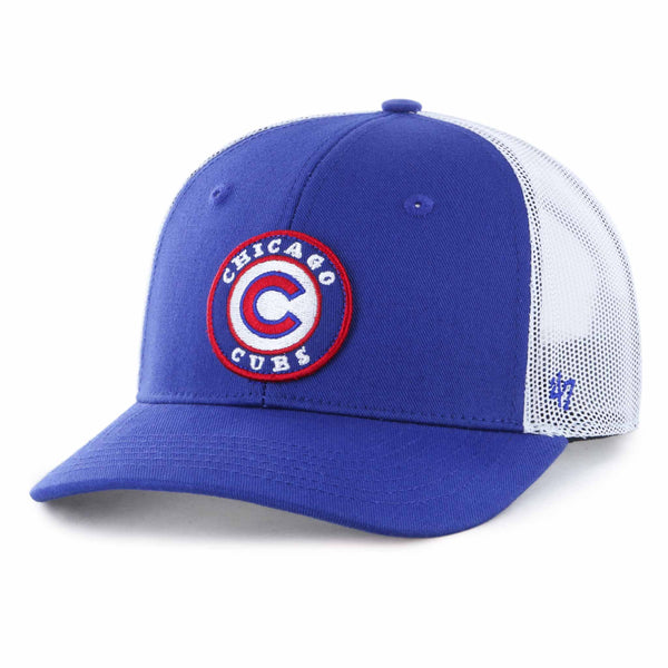 Chicago Cubs Youth Pop Up Trucker Cap