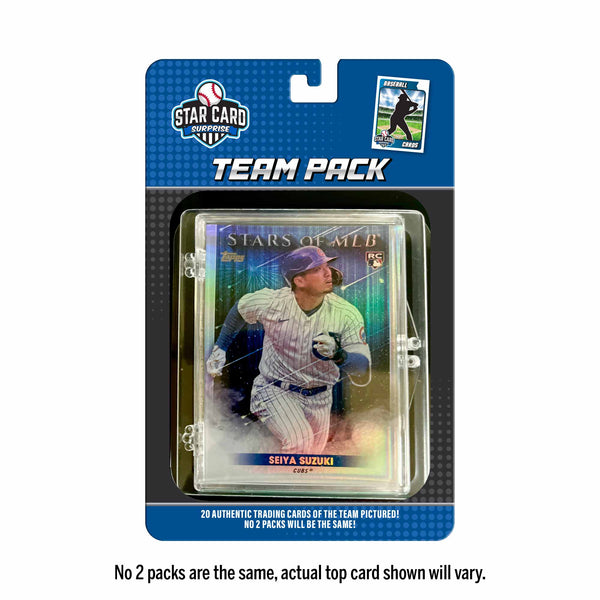 Chicago Cubs 20 Card Team Pack Baseball Cards