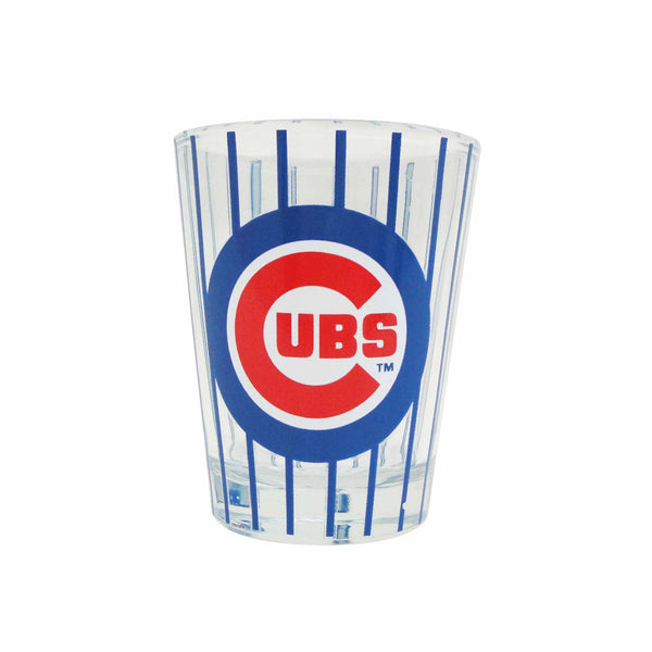 Chicago Cubs Pinstripe Shot Glass