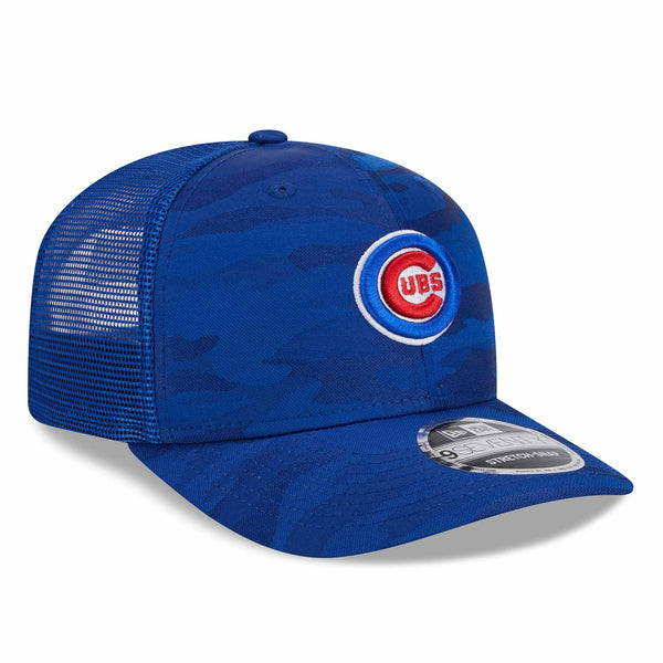 Chicago Cubs Camo 9SEVENTY Stretch Snap Trucker Cap