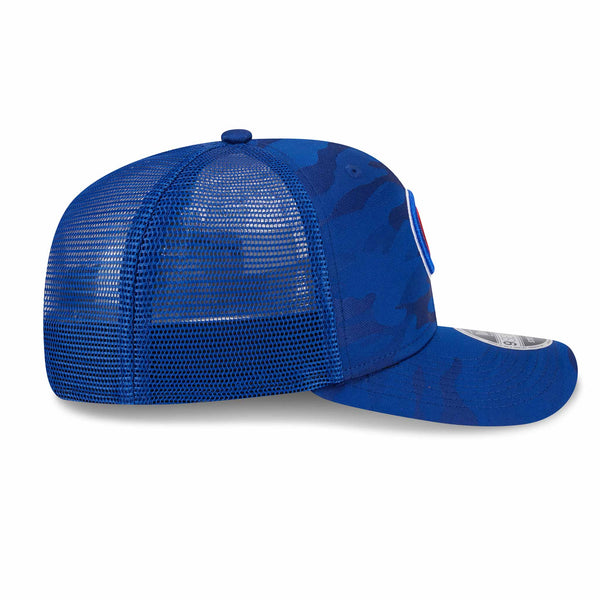 Chicago Cubs Camo 9SEVENTY Stretch Snap Trucker Cap