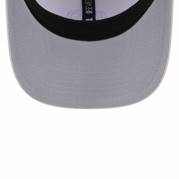 Chicago Cubs Canvas Cream 9SEVENTY Stretch Snap Trucker Cap