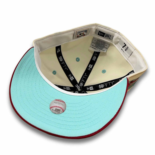 Chicago Cubs 1984 Bear Chrome White "The Brendan" 59FIFTY Fitted Cap