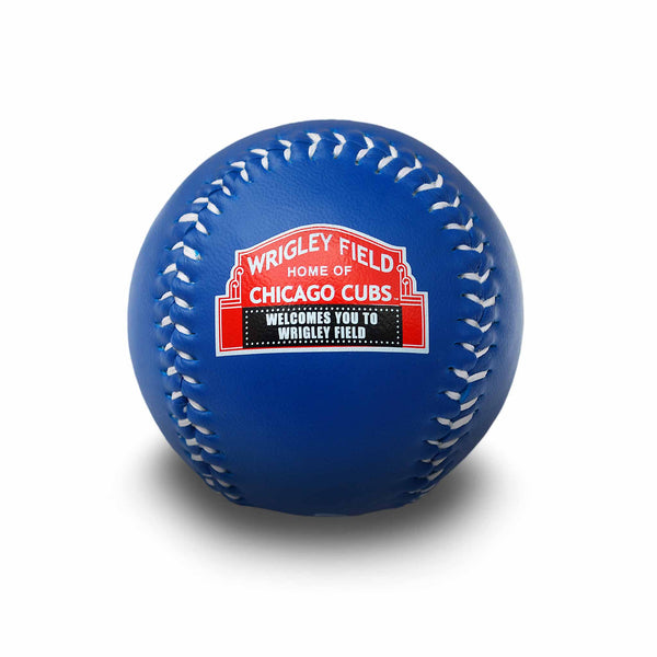 Chicago Cubs Wrigley Field Marquee Logo Baseball
