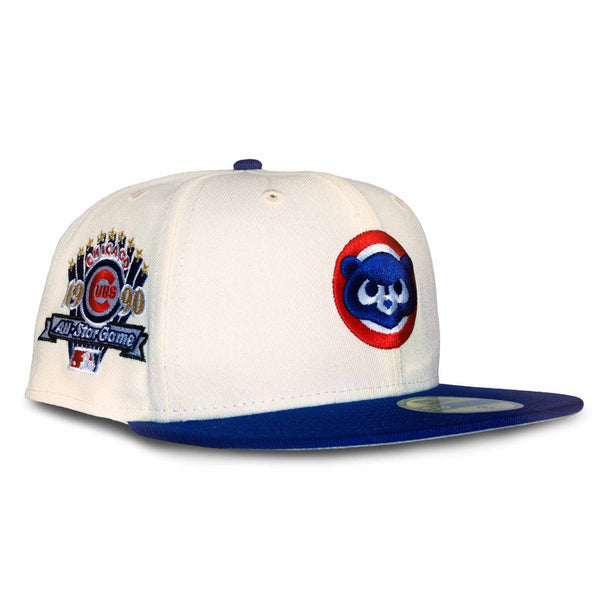 Chicago Cubs Chrome Royal 1984 Bear All Star Game Patch 59FIFTY Fitted Cap