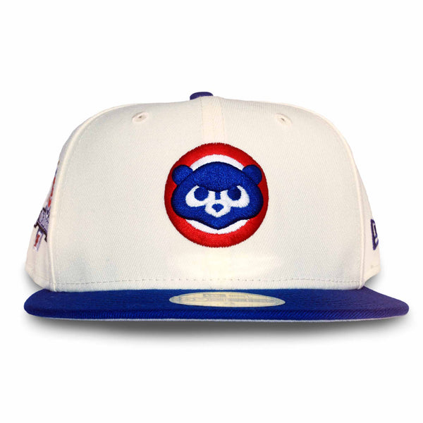 Chicago Cubs Chrome Royal 1984 Bear All Star Game Patch 59FIFTY Fitted Cap