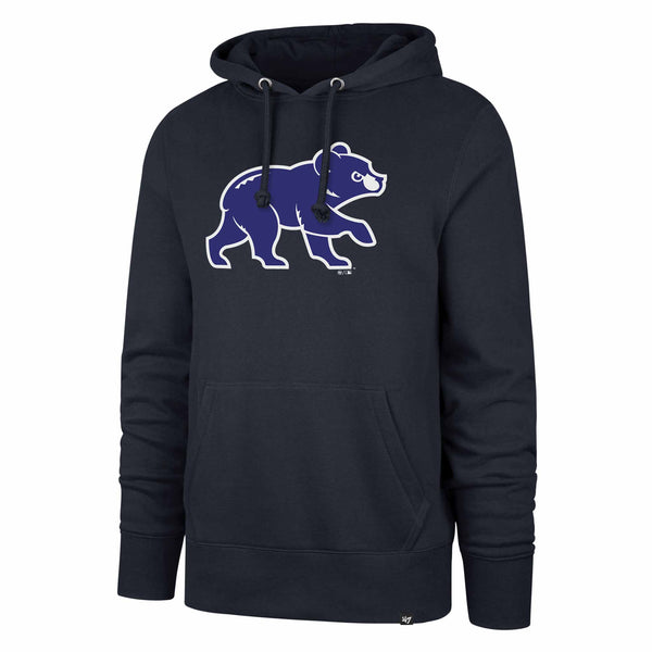 Chicago Cubs Spring Training Bear Navy Headline Hooded Sweatshirt