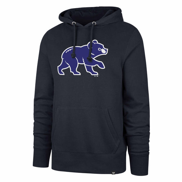 Chicago Cubs Spring Training Bear Navy Headline Hooded Sweatshirt ...
