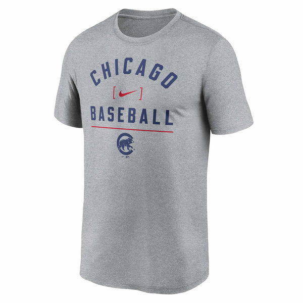 Chicago Cubs Nike Arch Baseball Stack Tee
