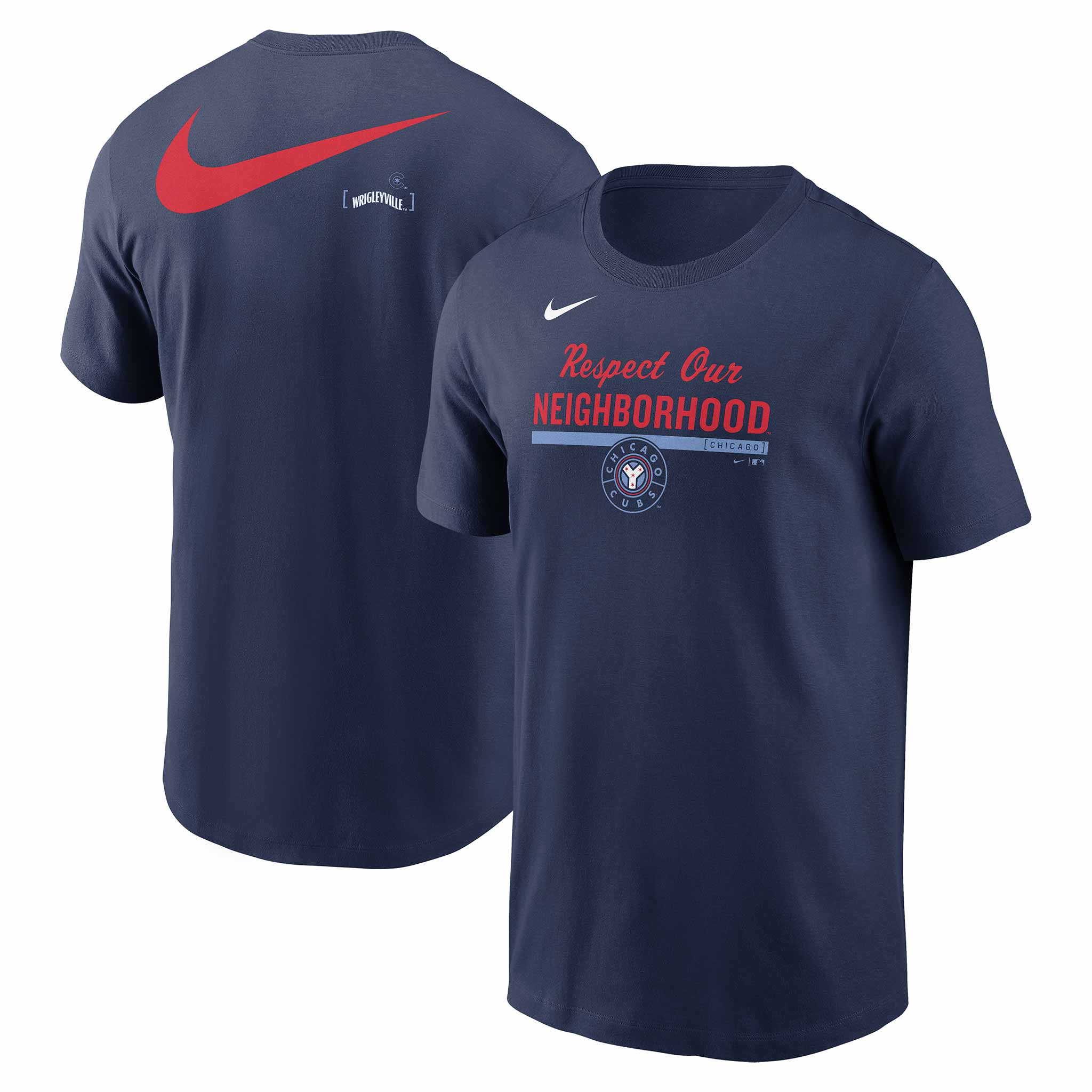 Chicago Cubs 2 Hit Speed City Connect Nike T-Shirt