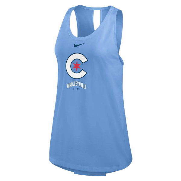Chicago Cubs Nike Ladies City Connect Criss Cross Tank