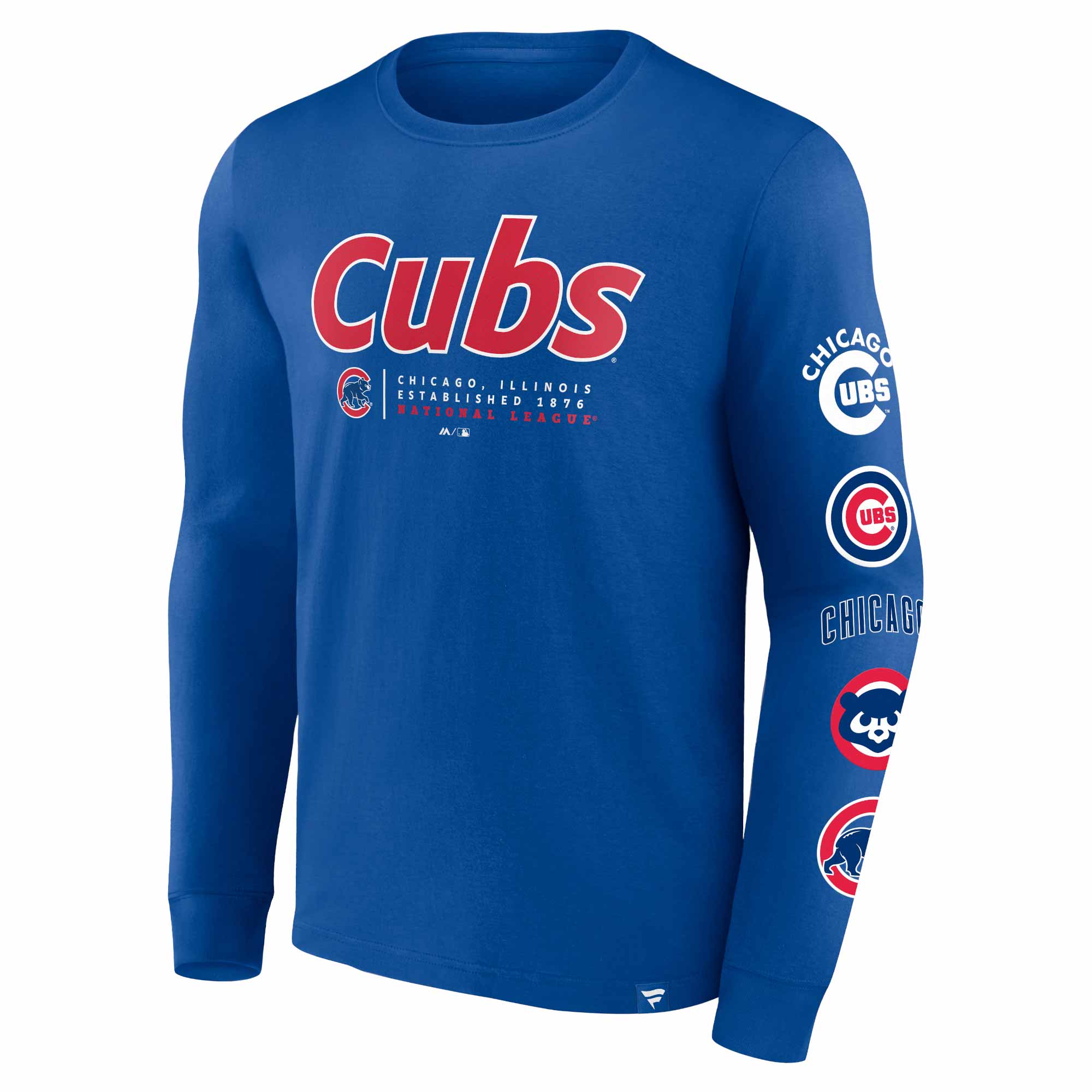 Long Sleeve Classic Cubs Jerseys Chicago Cubs Strike The Gold
