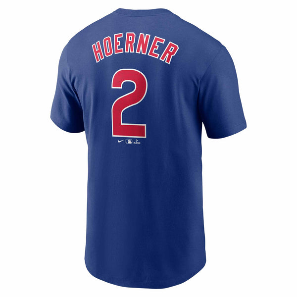 Chicago Cubs Nico Hoerner Fuse Name and Number T