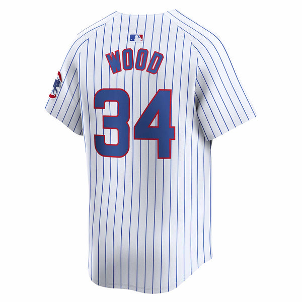 Chicago Cubs Kerry Wood Nike Home Vapor Limited Jersey
