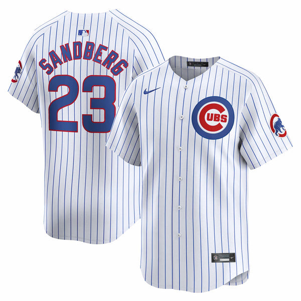 Chicago Cubs Ryne Sandberg Nike Home Vapor Limited Jersey