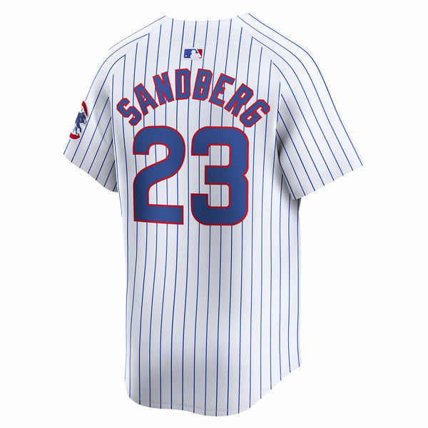 Chicago Cubs Ryne Sandberg Nike Home Vapor Limited Jersey