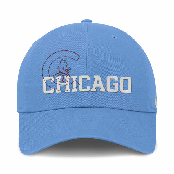 Chicago Cubs Nike Club 1912 Baby Blue Cotton Cap