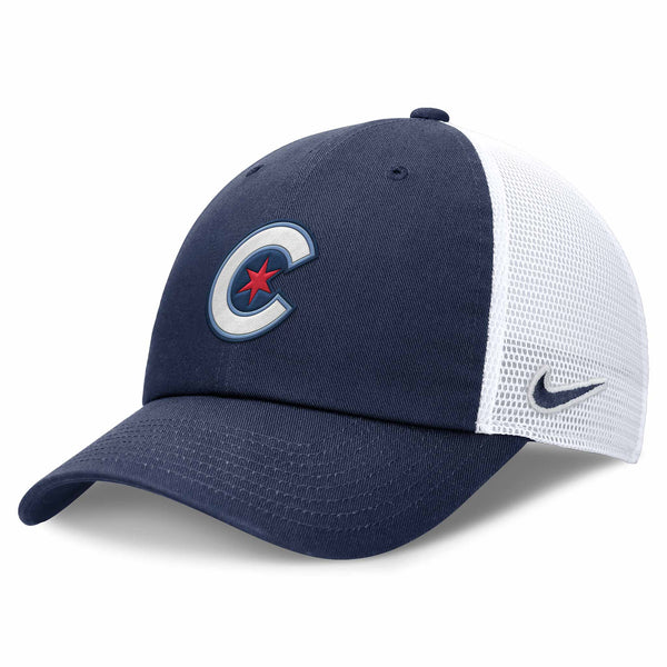 Chicago Cubs Nike City Connect Club Power Mesh Trucker