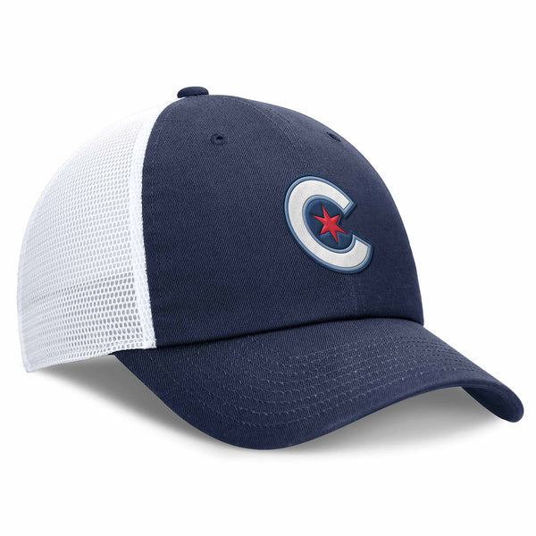 Chicago Cubs Nike City Connect Club Power Mesh Trucker