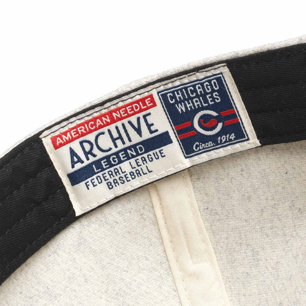 Chicago Whales Ivory Archive Legend Adjustable Cap