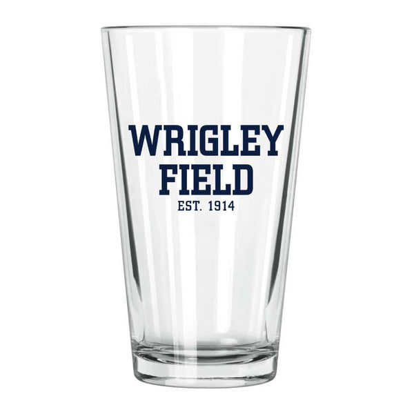 Wrigley Field Established 1914 Pint Glass