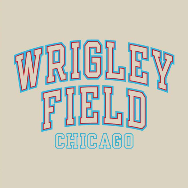 Wrigley Field Champion Reverse Weave Oatmeal Crewneck Sweatshirt