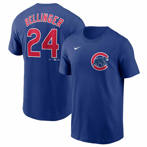 Chicago Cubs Cody Bellinger Fuse Name and Number T