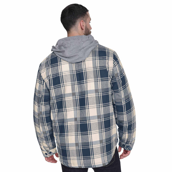 Chicago Bears Fullback Plaid Hooded Jacket