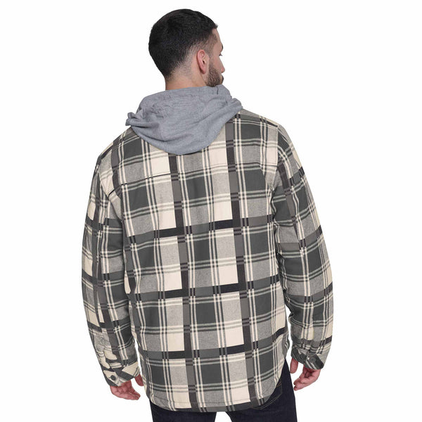 Chicago Bulls Fullback Plaid Hooded Jacket