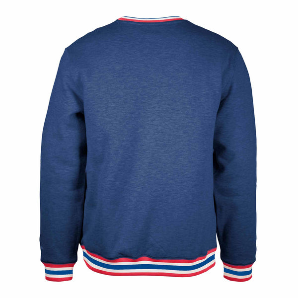 Chicago Cubs Bullseye Royal Crewneck Sweatshirt